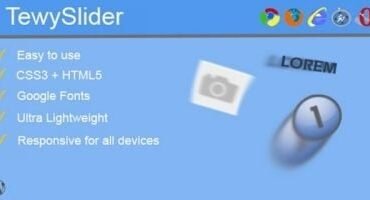 TewySlider - Slider Creator Wordpress Plugin