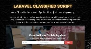 A Laravel Classified Ads Web Application