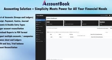 AccountBook - PHP Script