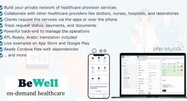 BeWell - On-Demand Healthcare Provision Platform