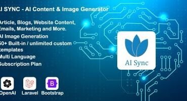 AI Sync - Content And Images Creator Platform