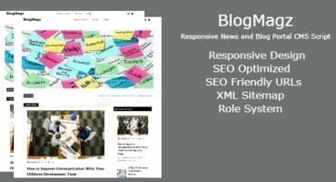 BlogMagz - PHP Script
