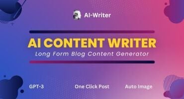 AI Writer - AI Blog Post Generator PHP