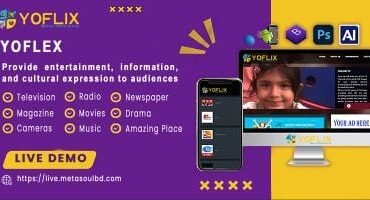 YoFlix Live TV PHP Script