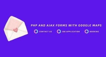 AF - PHP And Ajax Forms With Google Map