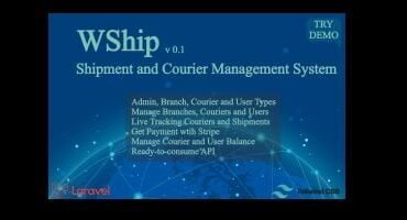 WShip - Shipment And Courier Management System