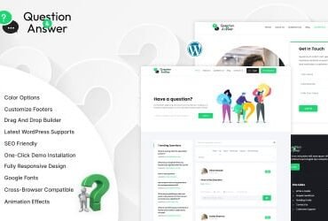 Q&A - Question & Answer WordPress Theme
