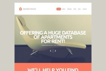 Rental Services WordPress Theme