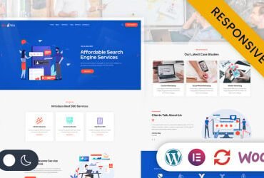 SeoTex - Digital marketing & SEO Service Elementor WordPress Responsive Theme