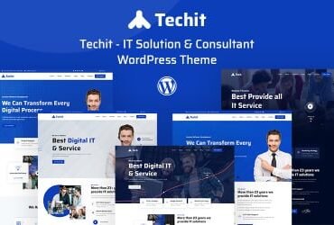 Techit - IT Solution & Consultant WordPress Theme