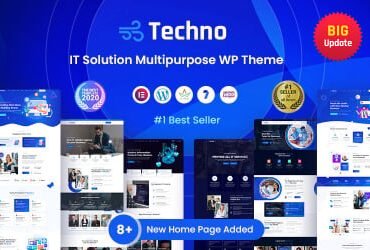Techno - Technology IT Solutions & Business Consultant WordPress Theme