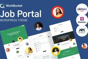 WorkBucket - Job Portal, Recruitment Directory WordPress Theme