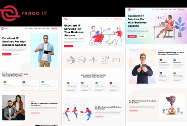 Yango - Technology IT Solutions, Software, Services Provider Company and Business WordPress Theme